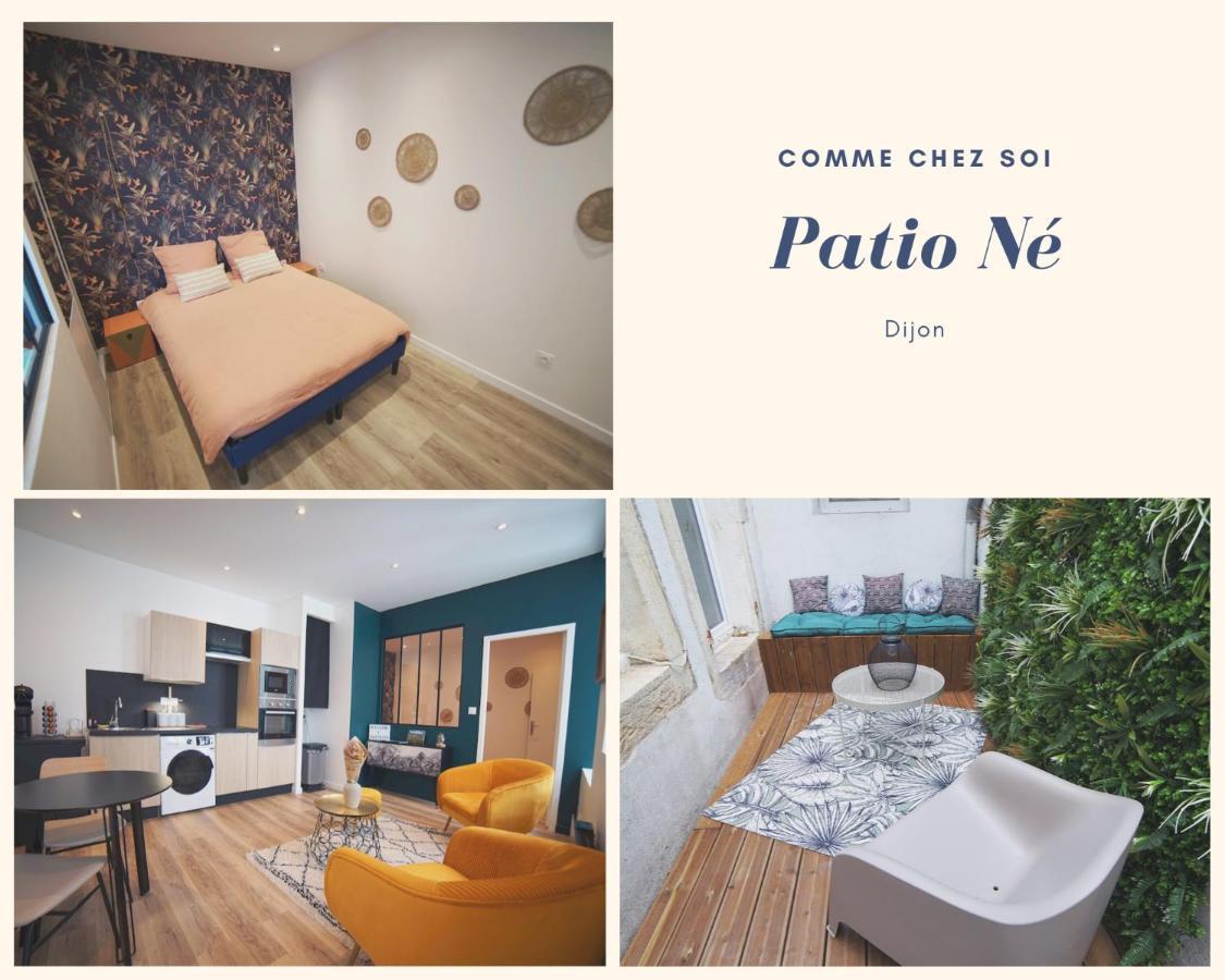 Apartamento PatioNé dans Centre de Dijon Exterior foto