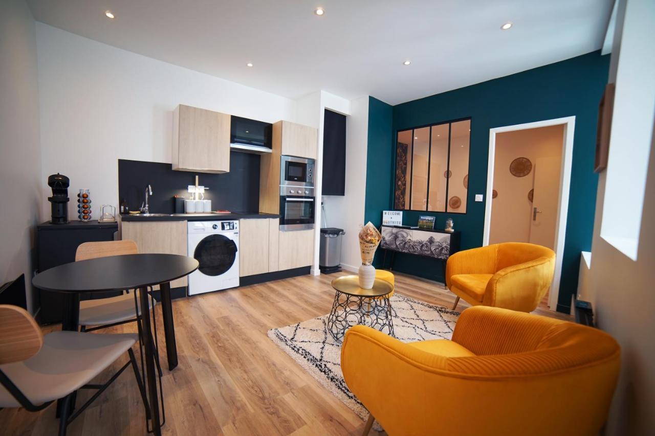 Apartamento PatioNé dans Centre de Dijon Exterior foto